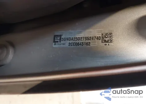 2007 Chevrolet Hhr Lt из США, поврежденный, VIN 3GNDA23D27S524740